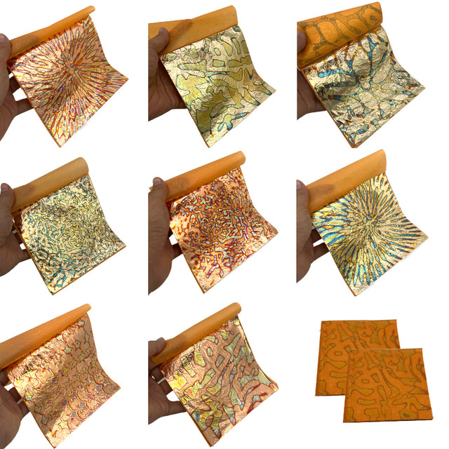 Gold Leaf Sheets Crafts, Sheets Imitation Gold Leaf